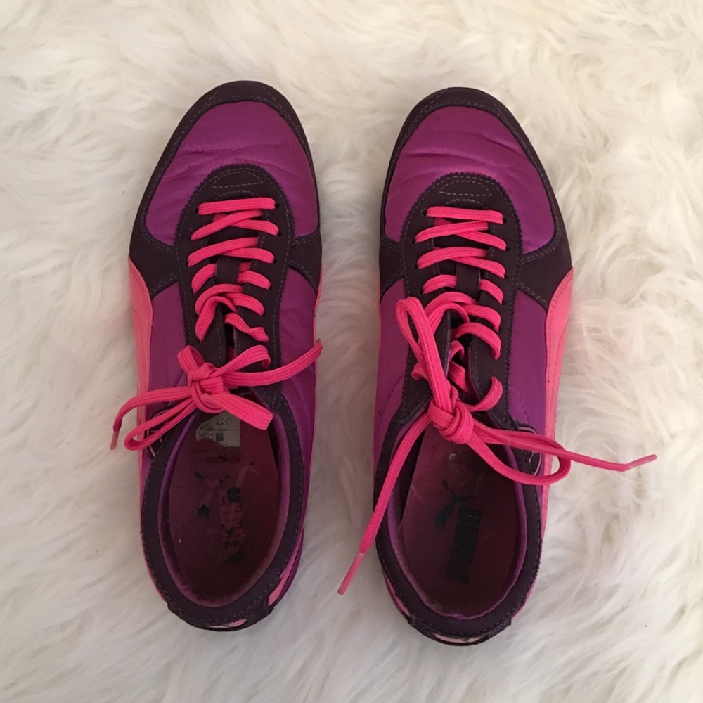 Satin & Patent PUMA Sneakers